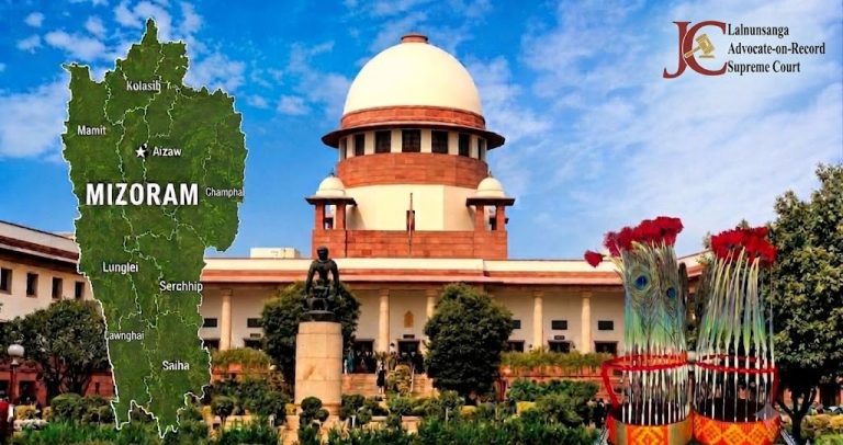 Supreme Court in The Mizo Marriage and Inheritance of Property (Amendment) Act, 2026  Khinna Chu High Court-ah Kal Zawk Turin Ti.