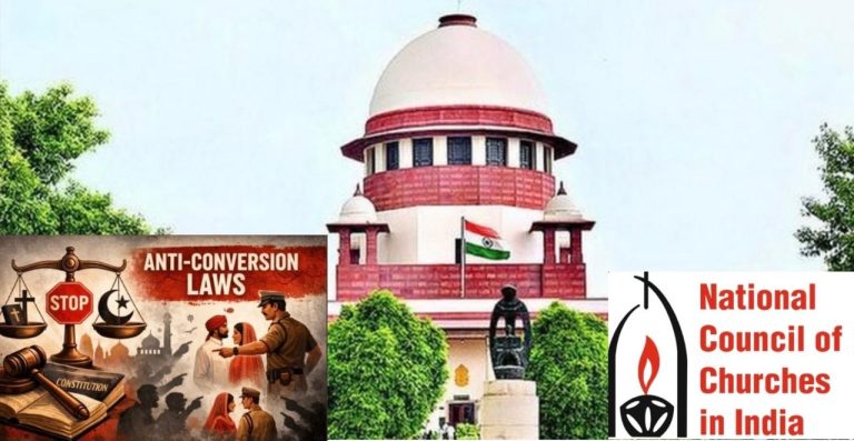 National Council of Churches In India Chuan Anti- Conversion Laws State 12 Chhunga Hman Mek Dodalna Supreme Court-ah A Thehlut