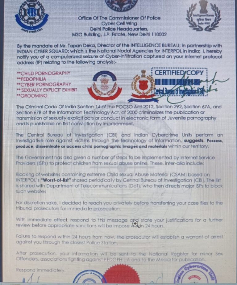 Supreme Court Chuan Rs. 3000 Crore Chuang Digital Arrest Case-a Cyber Kaltlanga Inbumna Chu Khauh Taka Buaipui A Tum