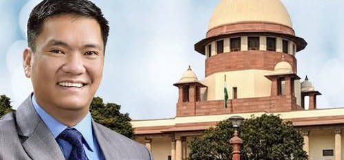 Arunchal Pradesh CM Prema Khandu Eirukna Thubuai Supreme Court-ah Ngaihtuah A Ni